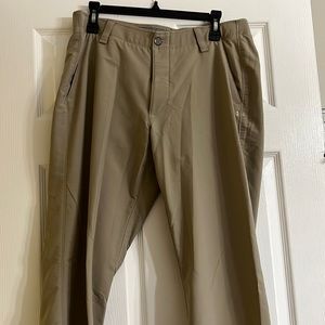 Khaki Under Armour Pants